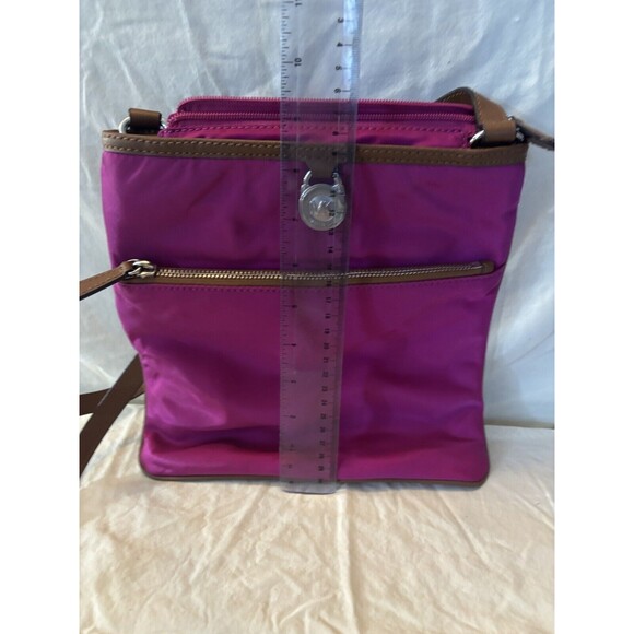 Michael Kors Kenton Crossbody Pink Nylon Tote - Picture 9 of 14